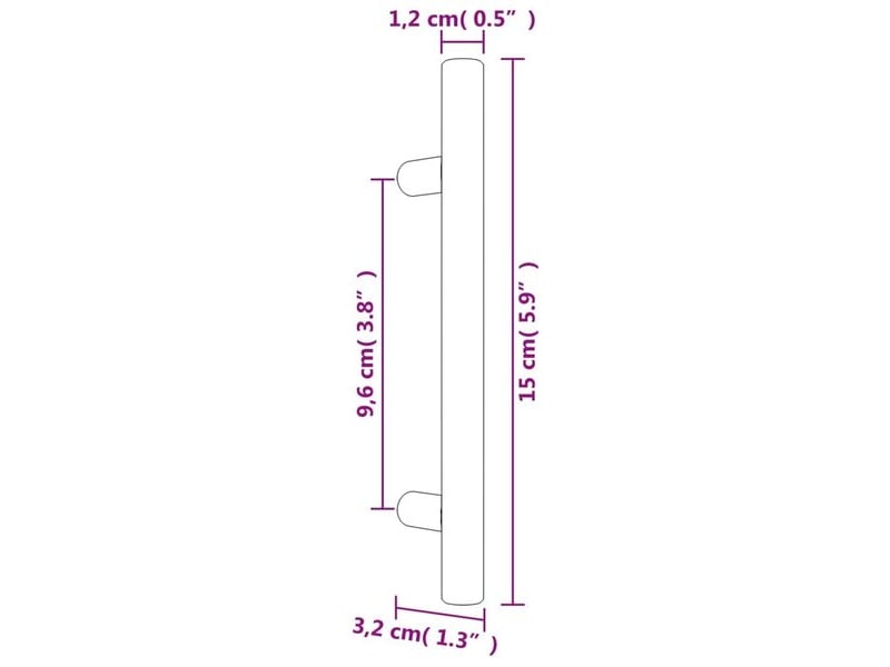 Tiroir d'armoire, 96 mm, brun - Conforama D