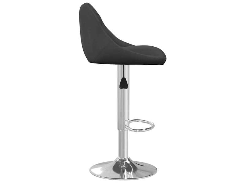  Lot de 2 tabouret de bar, chaise de bar noir velours shl35481  - Conforama E