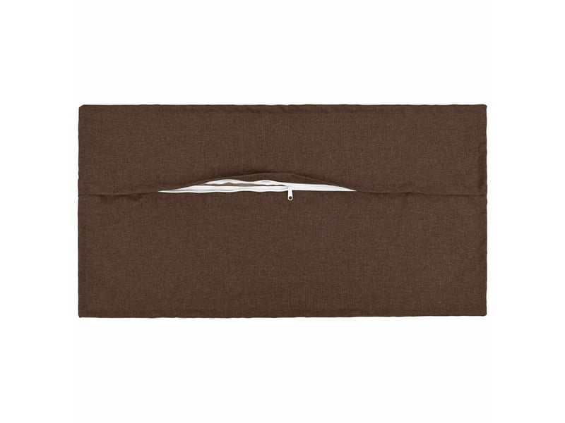  Lot de 12 coussins avec oreiller, coussins décoratifs houten marron lin synthétique cf51012  - Conforama C