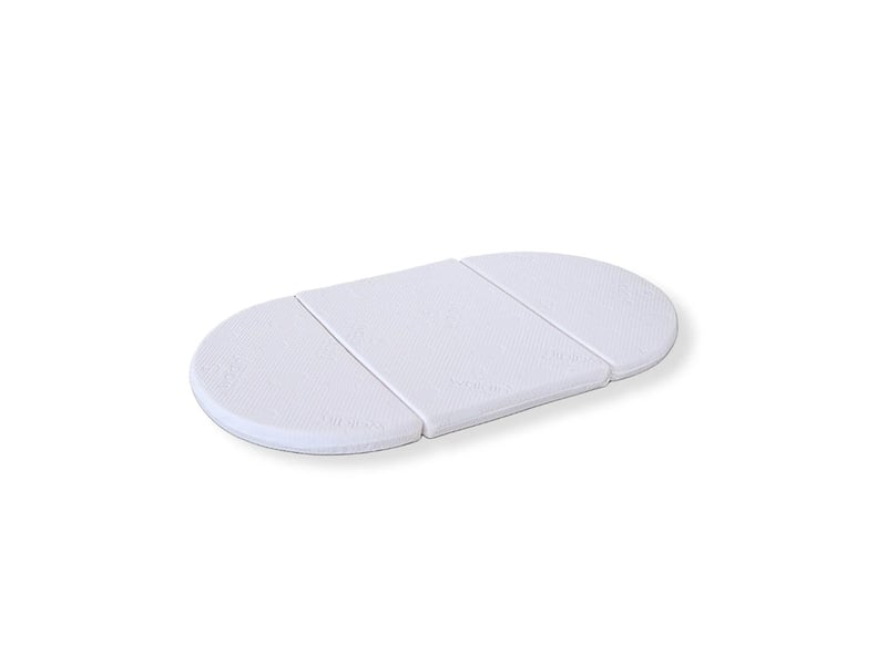  Matelas basic pour lit 7 en 1 ovale - blanc waldin BASIC-OWAL-3w1 - Conforama B