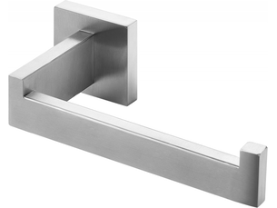 Porte-papier toilette en acier brossé, porte-rouleau de papier toilette en acier inoxydable pour salle de bain et cuisine (carré)