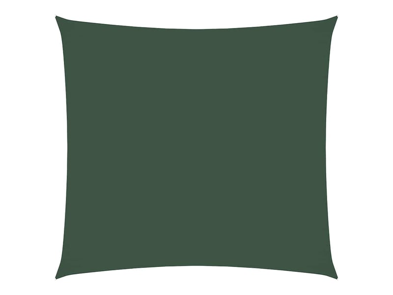  Voile de parasol - voile d'ombrage tissu oxford carré 6x6 m vert foncé  - Conforama A