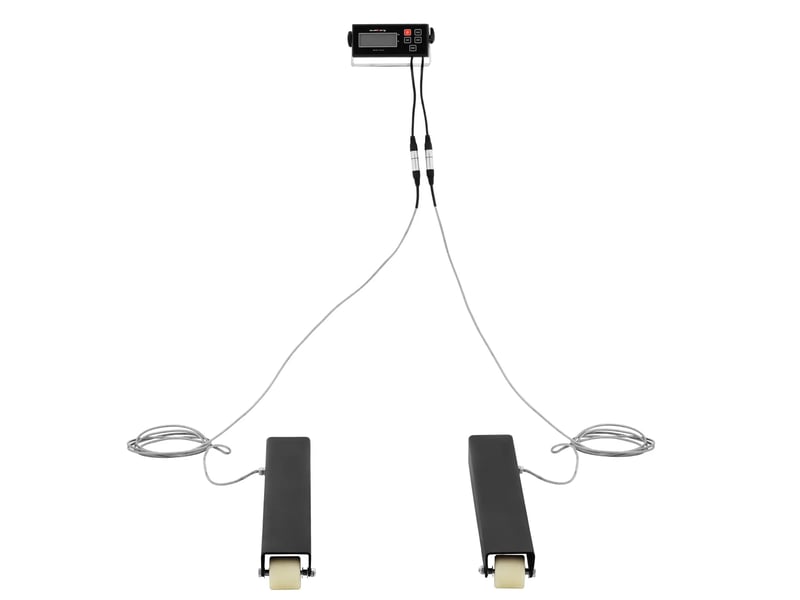  Barres de pesée 3 500 kg 0,5 kg 100 x 10 cm avec écran lcd externe acier au carbone plastique fonte d'aluminium noir 14_0008413  - Conforama E