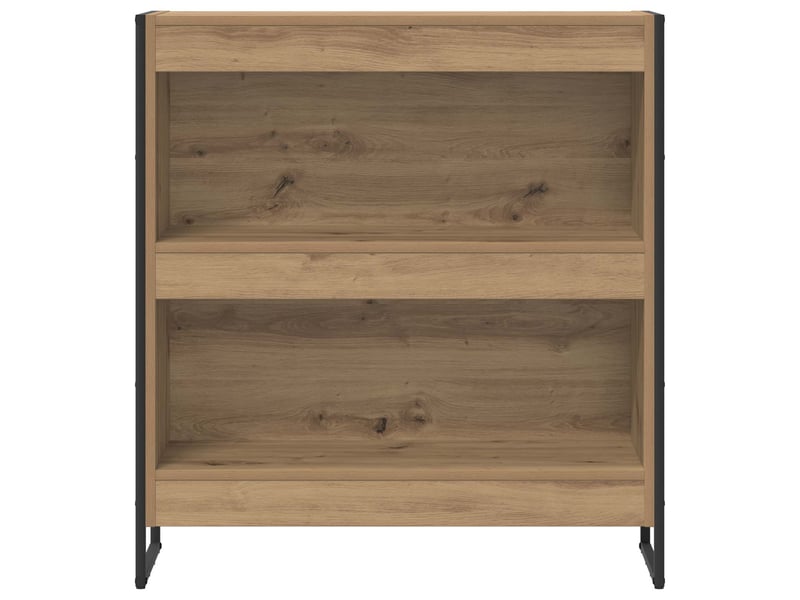 Bibliothèque, armoire à livres 80 x 30 x 86,5 cm bois d'ingénierie chêne artisan - Conforama E