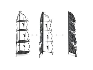 Etagère coloris noir HELLOSHOP 26 