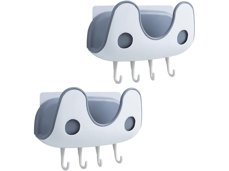  2pièces support mural à couvercles de casseroles et planche à découper de scandinave pour cuisine rangement pratique et élégant  - Conforama A