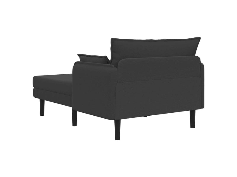 Vidaxl grande méridienne gris foncé bouclé  - Conforama E
