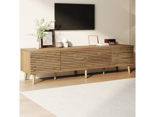 Meuble tv coloris bois clair 180 cm MODENVIE