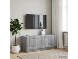 Meuble tv coloris gris 49 cm <strong></strong>  <strong></strong>