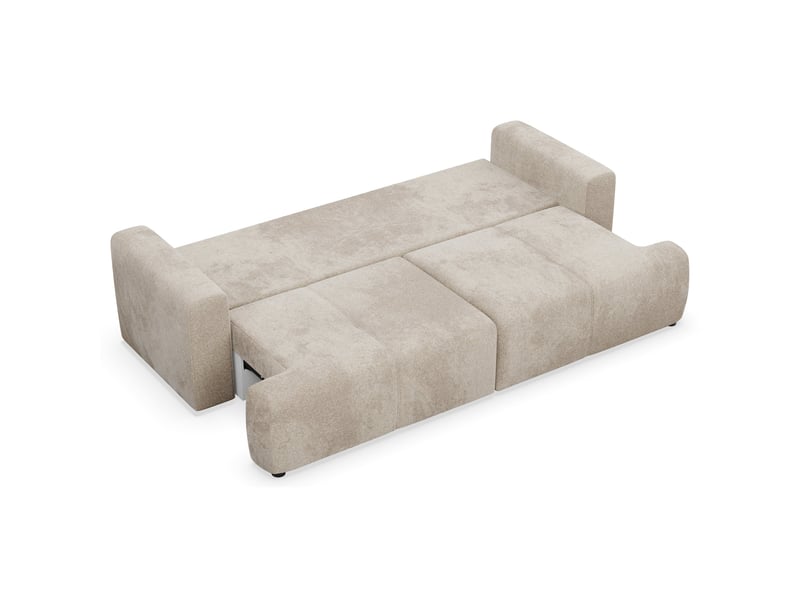  Selsey cobbly - canapé convertible - 244 cm - chenille mystery beige Cobbly - Conforama D