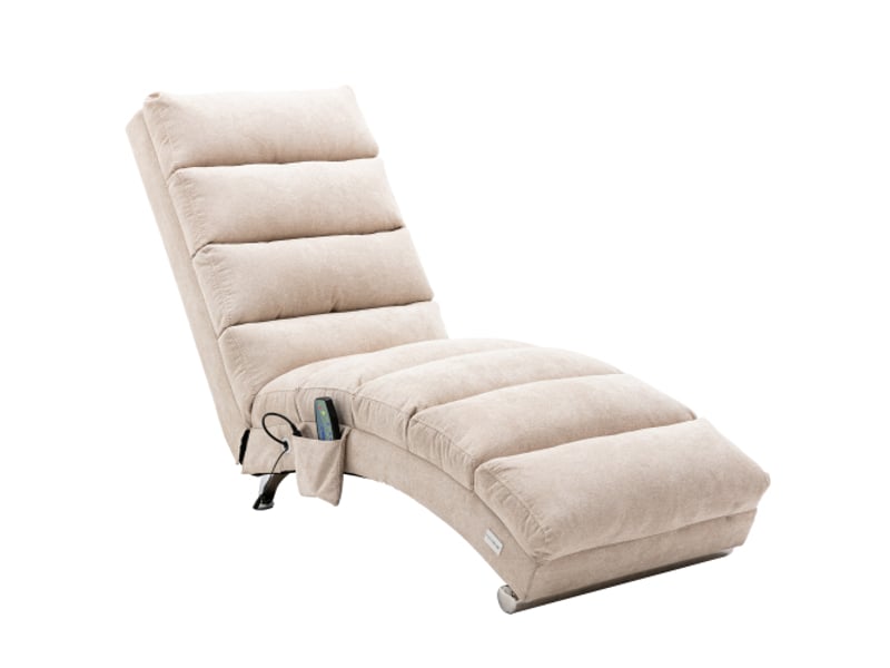  Fauteuil relax électrique lin beige fauteuil relax beige - Conforama A