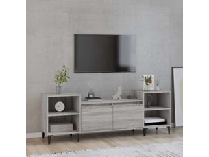Meuble tv coloris gris 160 cm <strong></strong>  <strong></strong>