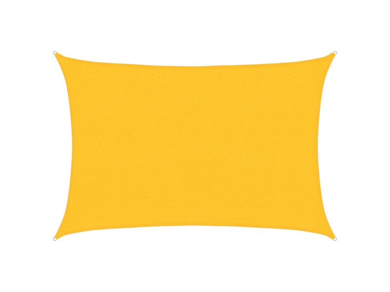  Voile d'ombrage - voile d'ombre - voile parasol 160 gm² jaune 2,5x3,5 m pehd  - Conforama A