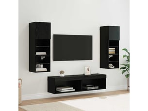 Meuble tv coloris noir  <strong></strong>  <strong></strong>