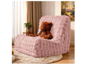 Fauteuil fixe <strong>MODENVIE</strong> <strong></strong> Tissu rose vendu A l'unité