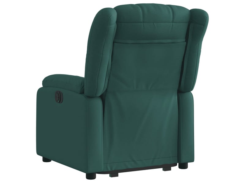  Fauteuil inclinable, fauteuil relax salon vert foncé tissu shl5749  - Conforama E