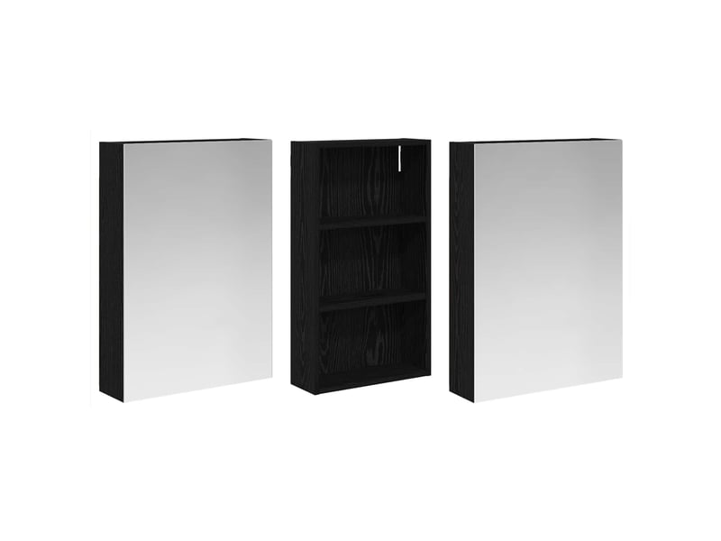  Ensemble de meubles de salle de bain 3 pcs 140x14.5x70 cm shl2172  - Conforama E