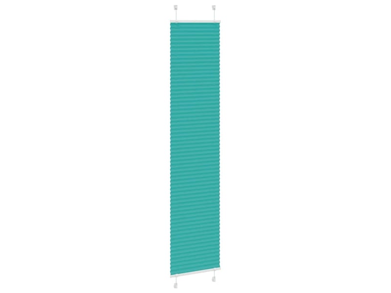  Store plissé, store de fenêtre vert pétrole 50x200 cm largeur du tissu 49,4 cm cf47090  - Conforama C