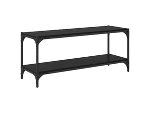 Meuble tv coloris noir 100 cm <strong></strong>  <strong></strong>