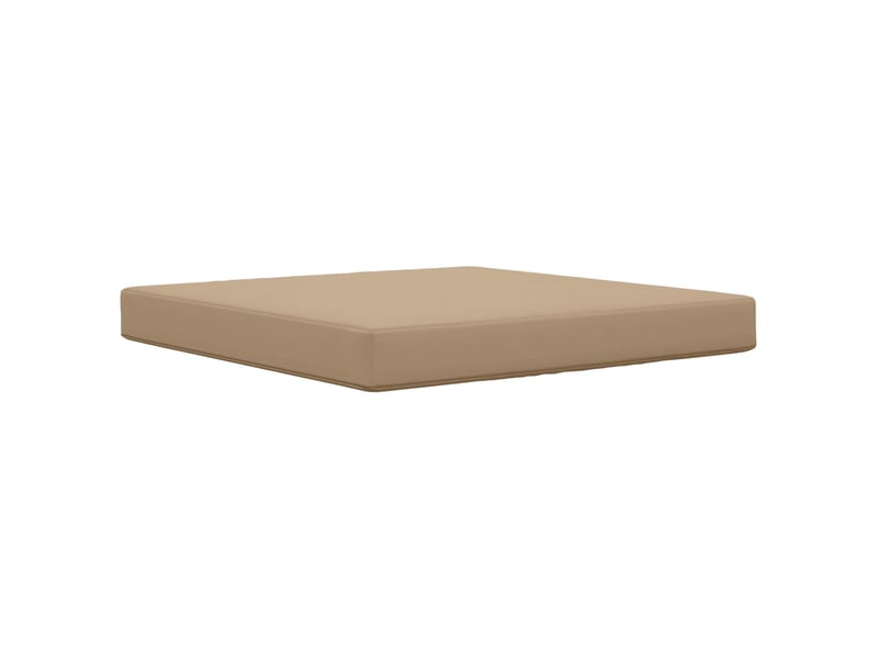  Coussin de canapé d'extérieur, coussin de chaise polyester taupe 80 x 80 cm cf54168  - Conforama A
