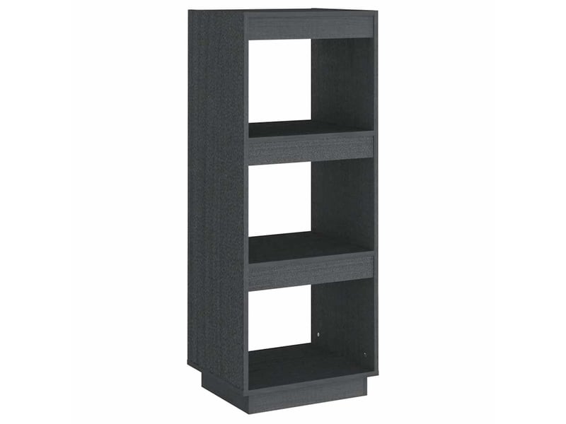 Bibliothèque, étagère de rangement gris 40x35x103 cm pin massif - Conforama A