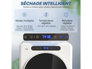 Seche linge - Evacuation 49 kg largeur 49 cm