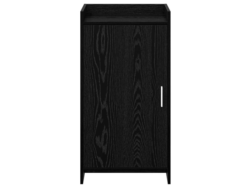  Meuble à chaussure, cabinet à chaussures avec stockage chêne noir 48x36x92 cm shl5131  - Conforama E