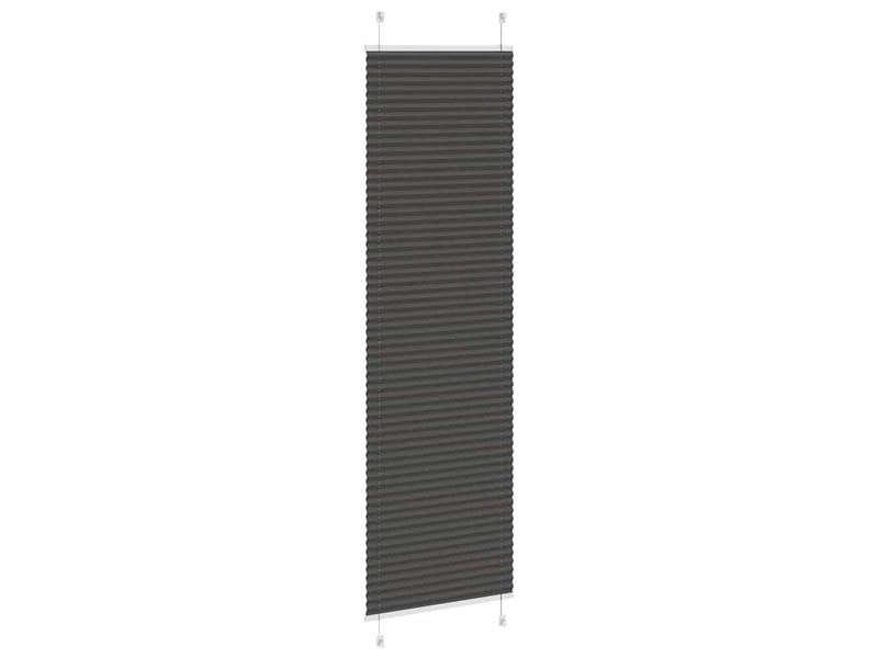  Store plissé, store de fenêtre noir 60x200 cm largeur du tissu 59,4 cm polyester cf46945  - Conforama D