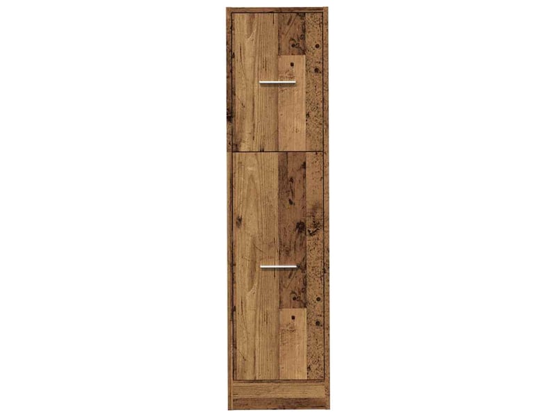  Meuble de rangement, armoire d'apothicaire vieux bois 30x41x118 cm bois d'ingénierie  - Conforama E