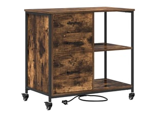 Commode 1 tiroir(s) <strong></strong> <strong></strong> coloris multicolore largeur 76 cm
