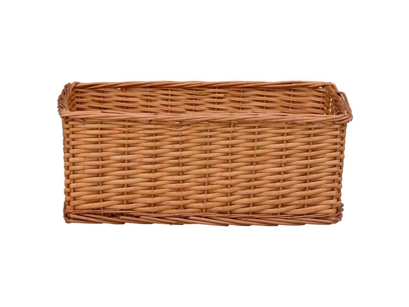  Ensemble de paniers gigognes 4 pcs marron saule  - Conforama D