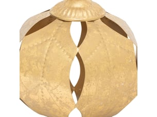 Susp boule metal or
