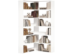Bibliotheque coloris bicolore 7 étagère(s) <strong>PANGIVO</strong> <strong></strong> - 90 cm x 180 cm
