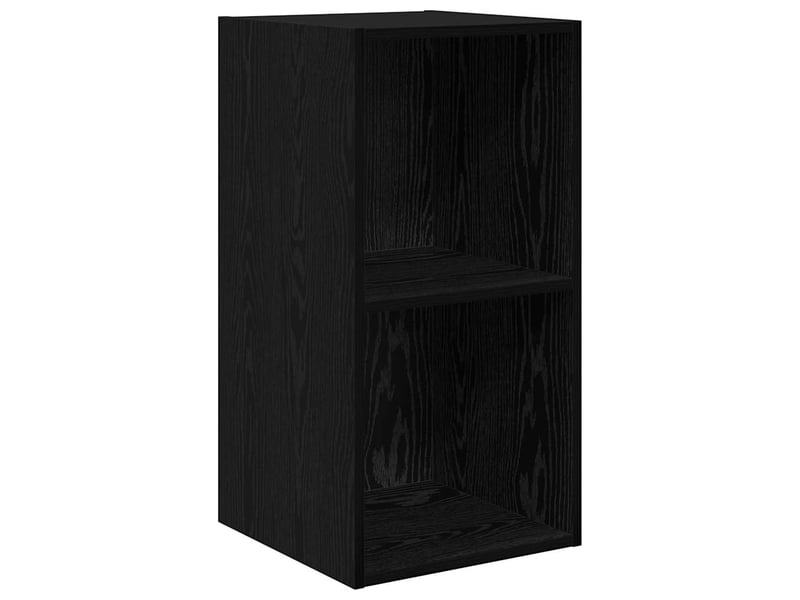  Ensemble meuble tv - banc tv - meuble de rangement 4 pcs chêne noir bois d'ingénierie  - Conforama E