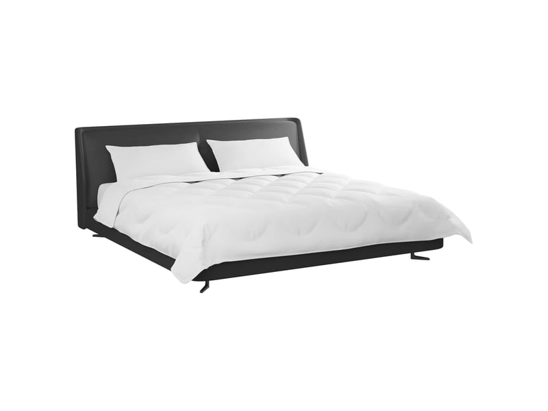  Couette avec oreillers avec oreiller 3 pièces - duvet blanc microfibre  - Conforama C