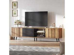 Meuble tv coloris bicolore 175 cm LPOSPI  