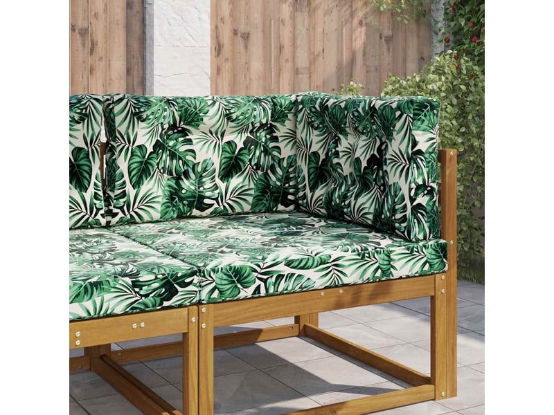  Coussin de canapé d'extérieur, coussin de chaise polyester motif feuilles cf54121  - Conforama B