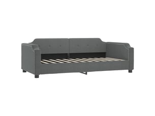 Lit simple 100x200 cm    coloris gris