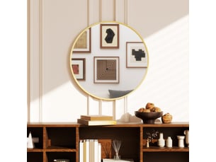 Miroir  à fixer coloris doré <strong>SWEIKO</strong>  <strong></strong> - 61 cm x 1 cm