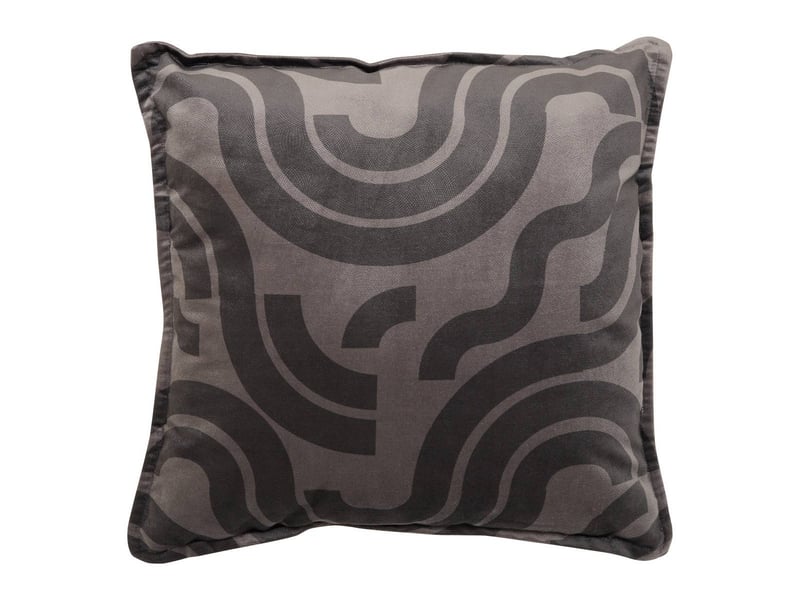  Coussin lilou carré 45x45cm gris LILOU - Conforama A