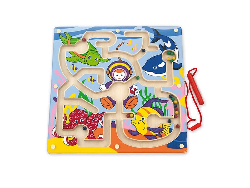  Labyrinthe magnétique viga 50123 - sous la mer 6934510501235 - Conforama A