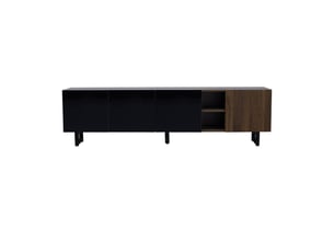 Meuble tv coloris noir  <strong>OOIILLEE</strong>  <strong></strong>