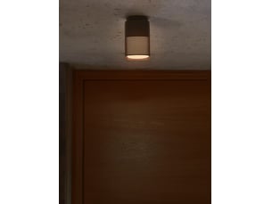 Plafonnier sidara aluminium seaside noir , h. 19 - ip54 - e27 nordlux extérieur