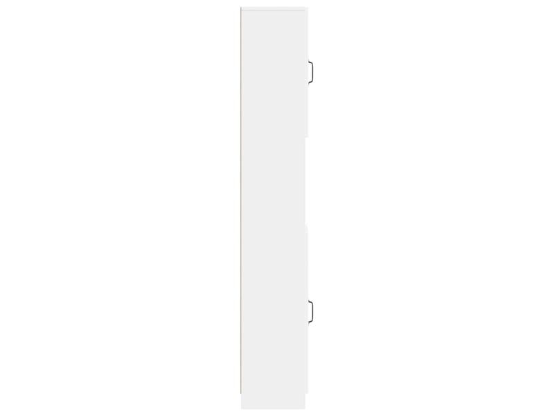  Colonne de salle de bain avec étagère ouverte utrecht blanc  - Conforama E