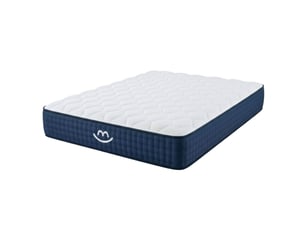 Matelas 180x200 cm MORPHEA  Mila Ressorts ensachés + mousse soutien Medium épaisseur 22 cm