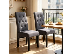 Chaise repas dossier haut usage polyvalent