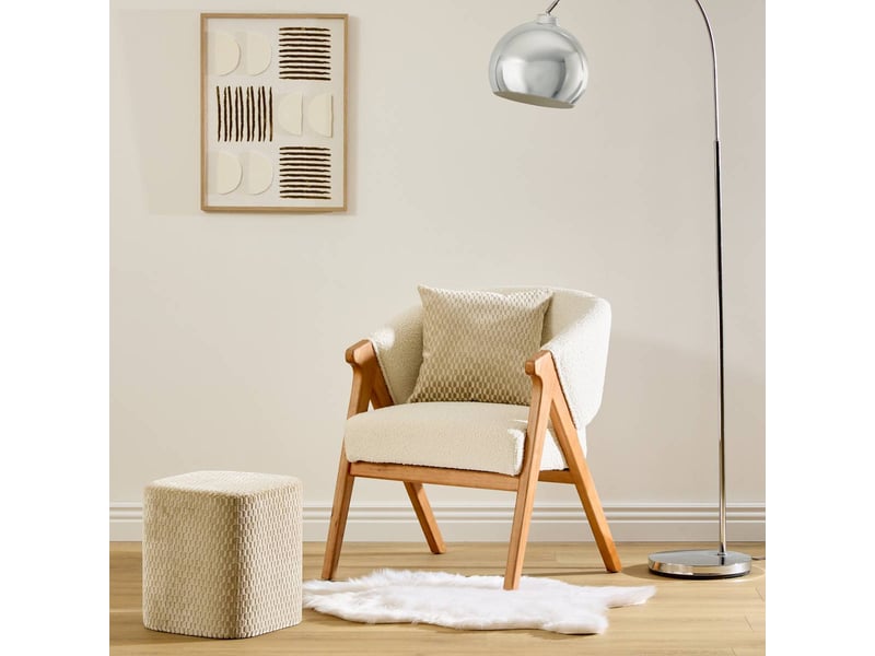  Coussin selia carré 40x40cm beige SELIA - Conforama B