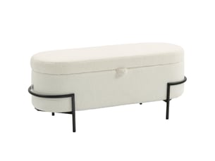 Banquette lit convertible couchage Quotidien <strong></strong> <strong></strong> blanc