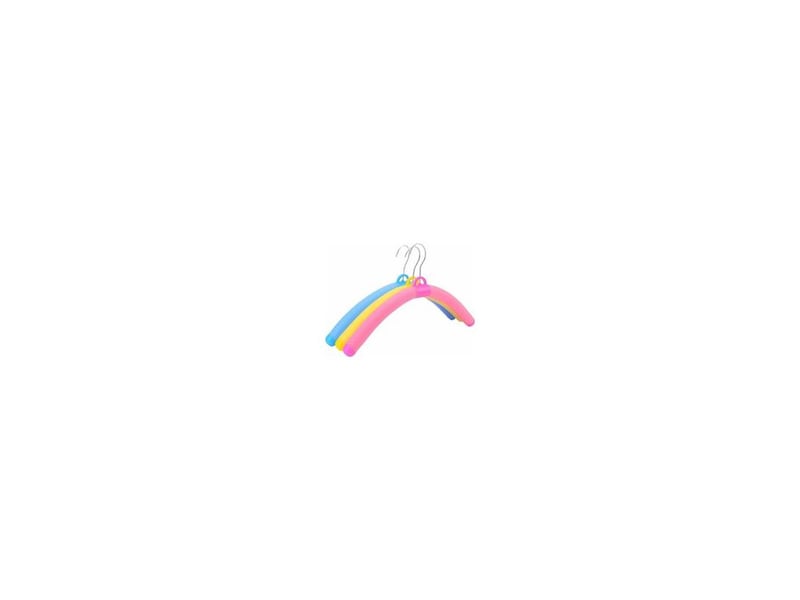10 pièces (couleurs aléatoires) cintres en éponge antidérapants cintres multi-usages organiseurs peu encombrants pour manteaux, pardessus, pulls, t-shirts, etc. - Conforama B