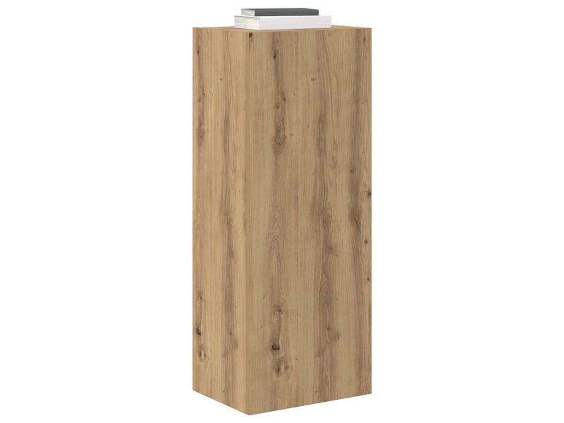  Meuble tv - banc tv - meuble de rangement mural 40,5 x 30 x 102 cm chêne artisanal  - Conforama C